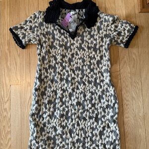 TACH Black and Cream dress